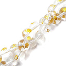 clear quartz carved chinese zodiac smooth round beads