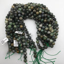 chinese sinkiang jade smooth round beads