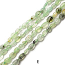 01 Multi Crystal Gemstone Pebble Nugget Beads 6x8mm 15.5'' Strand