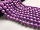 natural phosphosiderite smooth round beads