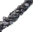 Natural Iolite Flat Pebble Nugget Beads Size Approx 5-8mm 15.5" Strand