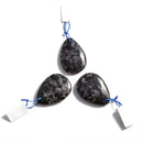 indigo gabbro pendant teardrop or irregular shape