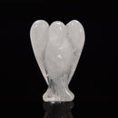 Clear Quartz Hand Carved Angel Size 2''