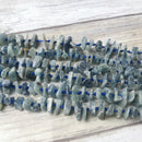 natural kyanite rough irregular nugget chips beads