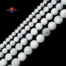 Light Blue Chatoyant Celestite Smooth Round Beads 6mm 8mm 10mm 12mm 15.5" Strand