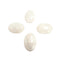 white jade oval cabochon