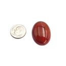 carnelian oval cabochon
