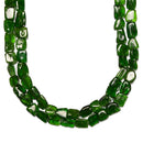 Natural Diopside Nugget Beads Size 5x7mm 7x8mm 8x12mm 15.5'' Strand