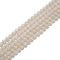 Grade AAA White Fresh Water Akoya Pearl Off Round Beads Size 7-8mm 15'' Strand