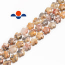 crazy agate flower shape beads
