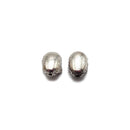 Alloy Silver/Gold Plated Rhinestone Egg Skull Pendant Charm 9x16mm Sold by Piece