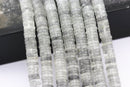 cloudy quartz Heishi Rondelle Discs beads