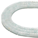 Light Blue Chatoyant Celestite Heishi Rondelle Discs Beads 4x6mm 4x8mm 5x10mm 15.5''Strand