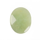 Natural Light Green Jade Oval Shape Pendant Size 40x50mm Sold per Piece