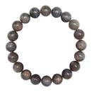 labradorite bracelet smooth round