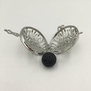 silver metal oil diffuser pendant tree of life