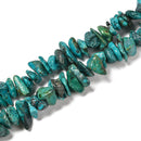 Natural Genuine Turquoise Chips Nugget Size 13-15mm 15-22mm 20-28mm 15.5'' Strd