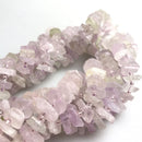 natural kunzite irregular Discs beads