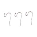 304 Stainless Steel Wire Earring Hooks Size 14x20mm 80 Pieces Per Bag