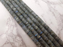 natural labradorite Heishi Rondelle Discs beads