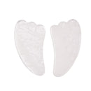 Clear Quartz / Rose Quartz Gua Sha Massage Stone Tool Size55x105mm Sold by Piece