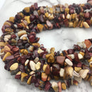 mookaite jasper irregular nugget chips beads