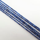 natural kyanite faceted round beads