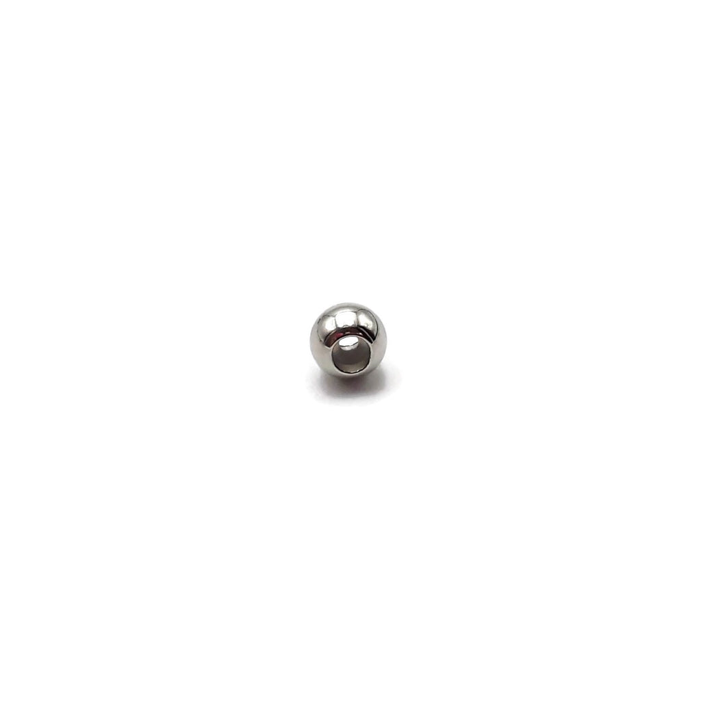 304 Stainless Steel Sliding Adjustable Rubber Stopper Beads 4x5mm 9 Pi –  CRC Beads