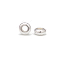 925 Sterling Silver Large Hole Rondelle Beads Size 2x4mm 2.5x5mm 4x7mm 4x9mm