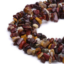 mookaite jasper irregular nugget chips beads