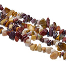 mookaite jasper irregular nugget chips beads