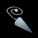 opalite pendulum pendant healing point