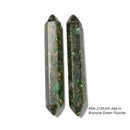 Mixed Bronzite Gemstone Double Terminated Point Size 15x100mm Sold By Piece
