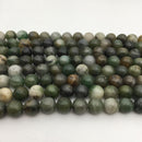 chinese sinkiang jade smooth round beads