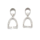 925 Sterling Pinch Bail Size 9x16mm 5Pcs Per Bag