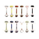 Face Massage Roller Rose Quartz, Jade, Tiger's Eye, Lapis, Obsidian, Amethyst 5.5"