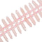 Rose Quartz Graduated Top Drill Faceted Points Beads Size 6x20-6x25mm 15.5'' Str