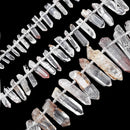 amphibole angel phantom quartz rough graduated Sticks Points
