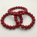 red shell pearl bracelet elastic cord