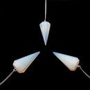 opalite pendulum pendant healing point