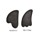 Black Lava Gua Sha Massage Stone Tool Size 58x110mm 60x85mm Sold by Piece