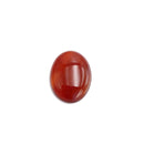 carnelian oval cabochon