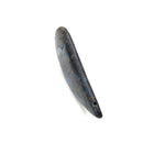 Kyanite With Gold Matrix Side Drilled Pendant Curved Drop Shape Size 35x75mm