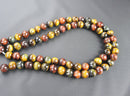 Multi-Color Tiger's Eye Faceted Round Beads 4mm 6mm 8mm 10mm 12mm 15.5" Strand