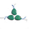green chrysoprase pendant teardrop or irregular shape 