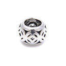 925 Sterling Silver Large Hole Spacer Beads Size 5x7mm Sold 6Pcs Per Bag