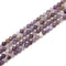 Light Multi-Color Amethyst Smooth Round Beads Size 6mm 8mm 10mm 15.5" Strand