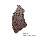 Brown Jade Hand Carved Pendant Eight Styles Sold Per Piece