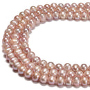 Light Purple Fresh Water Pearl Potato Beads Size 7-8mm 15.5'' Strand