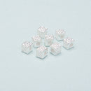 925 Sterling Silver Cube Beads Size 4mm 5pcs per Bag